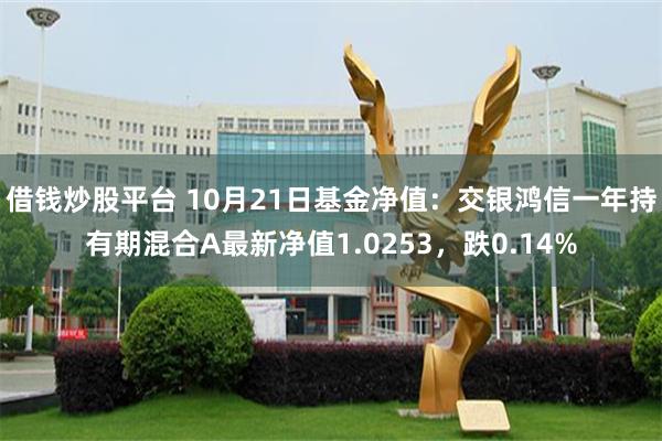 借钱炒股平台 10月21日基金净值：交银鸿信一年持有期混合A最新净值1.0253，跌0.14%