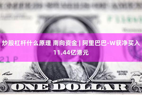 炒股杠杆什么原理 南向资金 | 阿里巴巴-W获净买入11.44亿港元